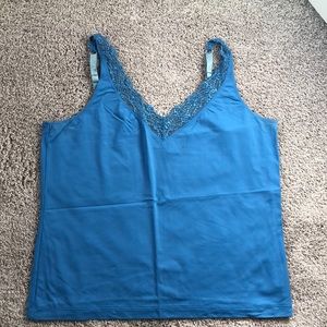 Chico’s Tank Top with Lace Trim